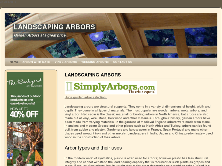 www.landscapingarbors.com