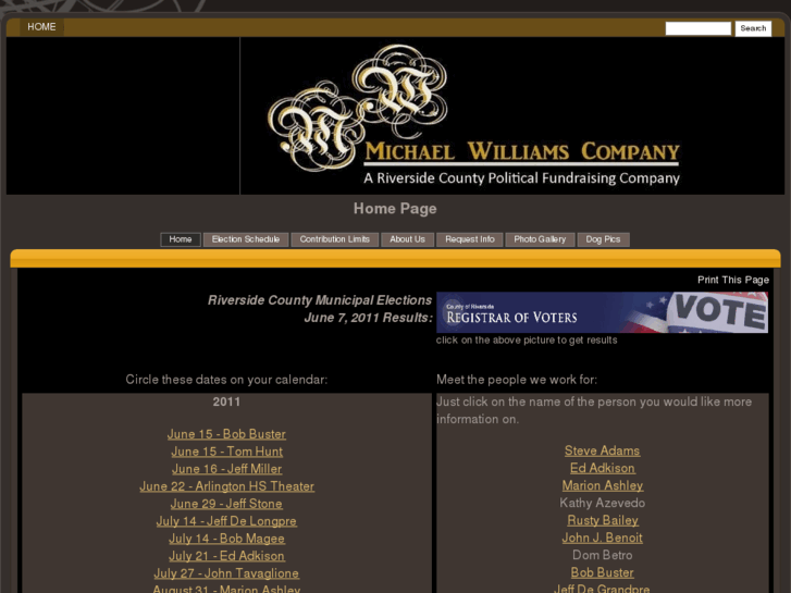 www.michaelwilliamscompany.net