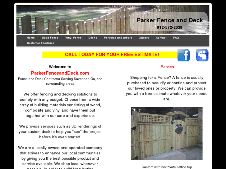 www.parkerfenceanddeck.com