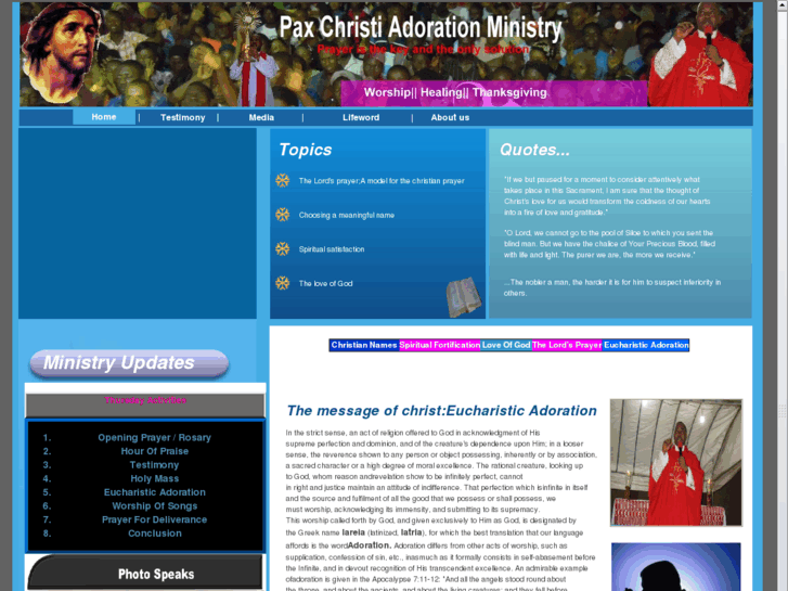 www.paxchristiadoration.com