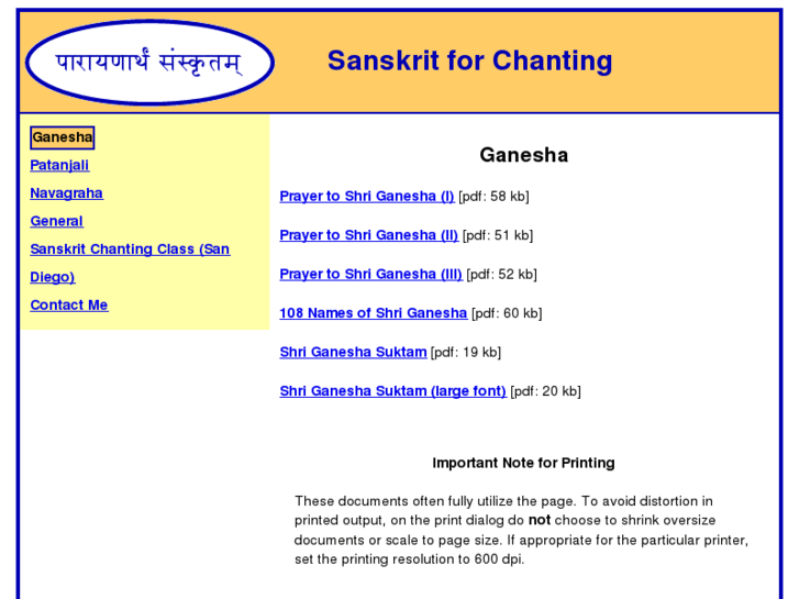 www.sanskritforchanting.com