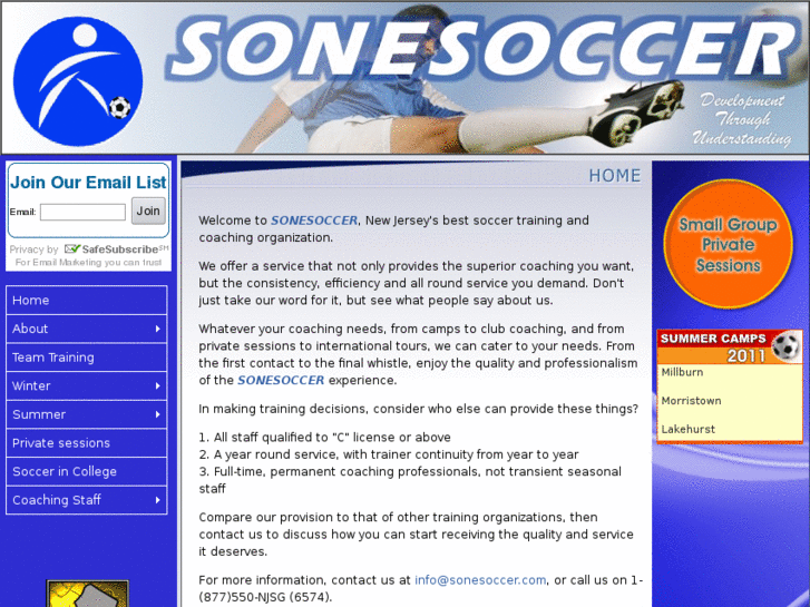 www.sonesoccer.com