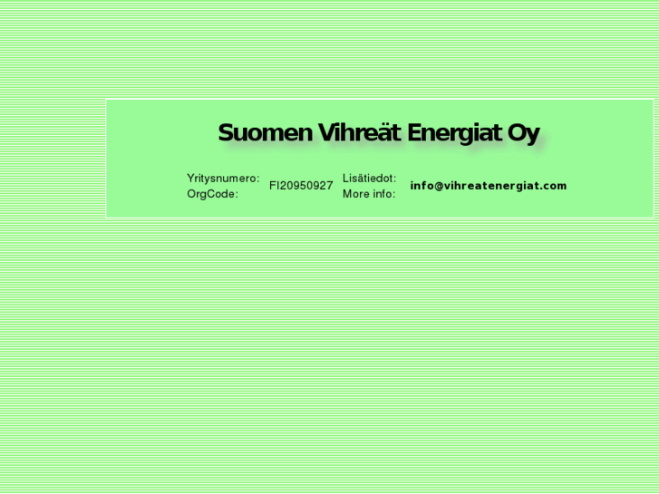 www.vihreatenergiat.com