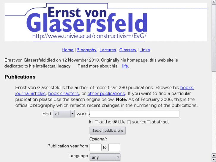 www.vonglasersfeld.com