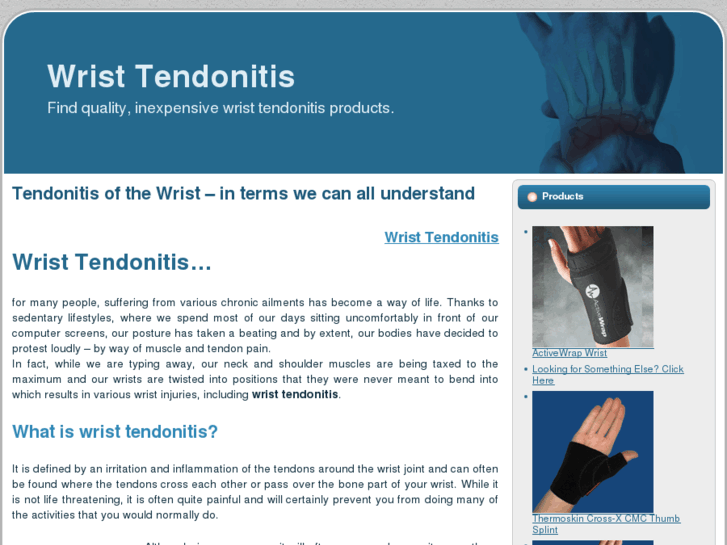 www.wristtendonitis.org