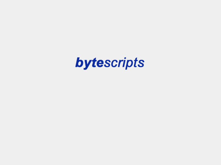 www.bytescript.com