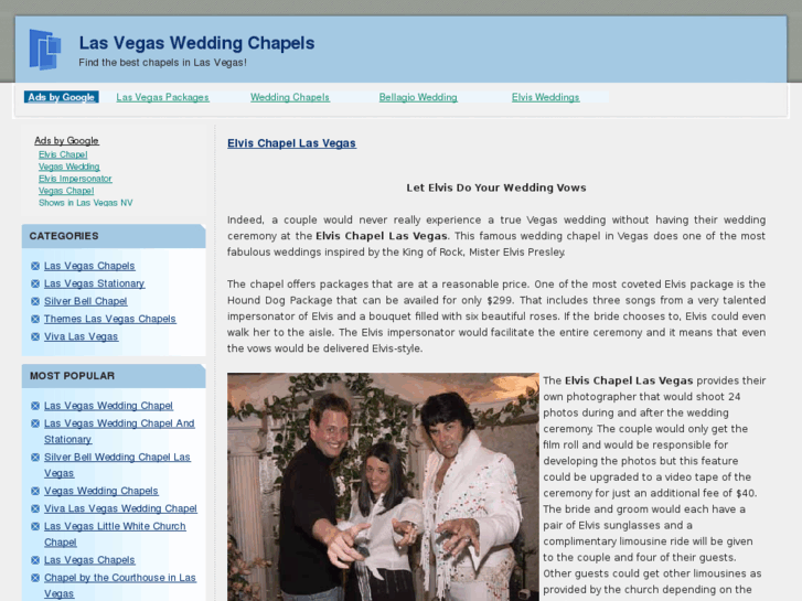 www.chapelslasvegas.com