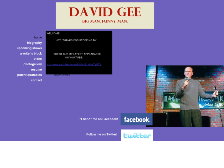 www.davidgeecomedy.com