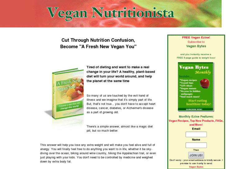 www.freshnewvegan.info