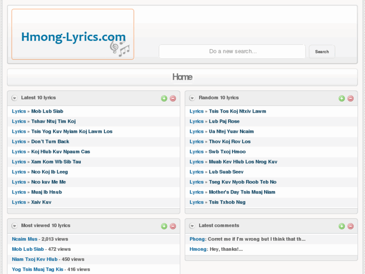 www.hmong-lyrics.com