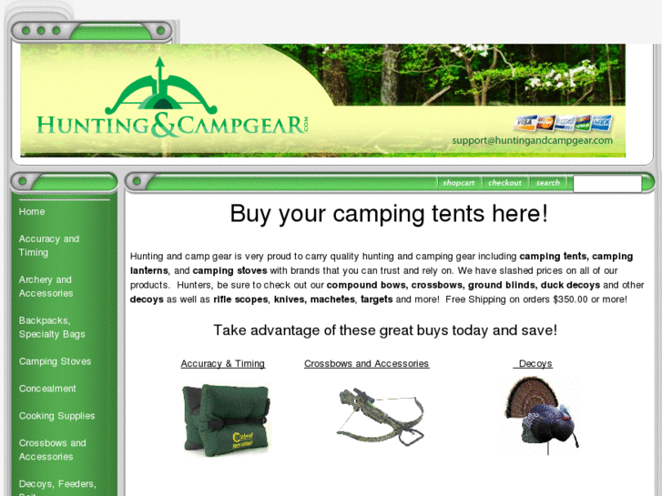 www.huntingandcampgear.com