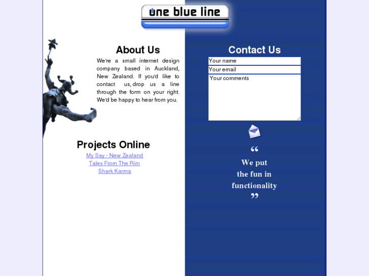 www.oneblueline.com