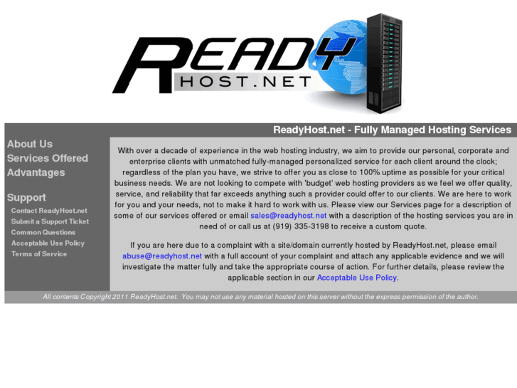 www.readyhost.net