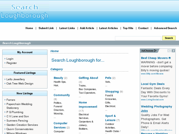 www.searchloughborough.com