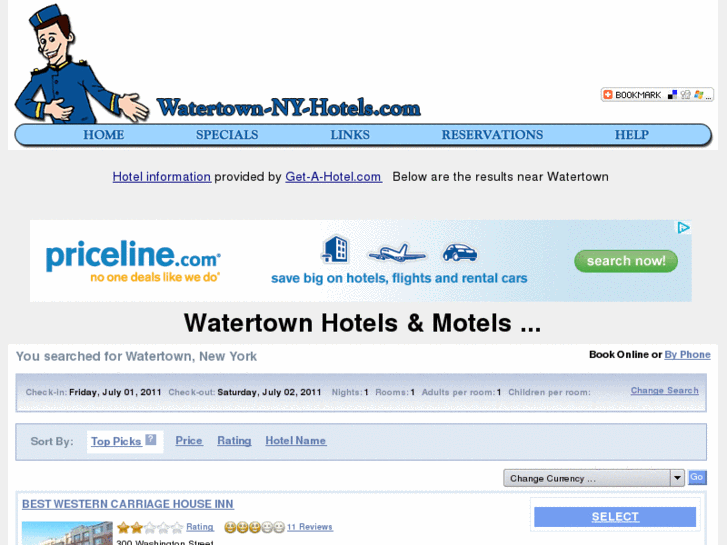 www.watertown-ny-hotels.com