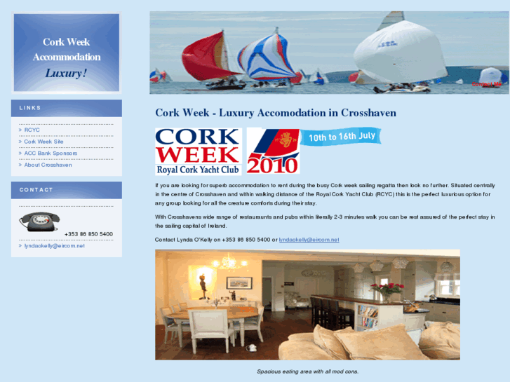 www.accommodationcorkweek.com