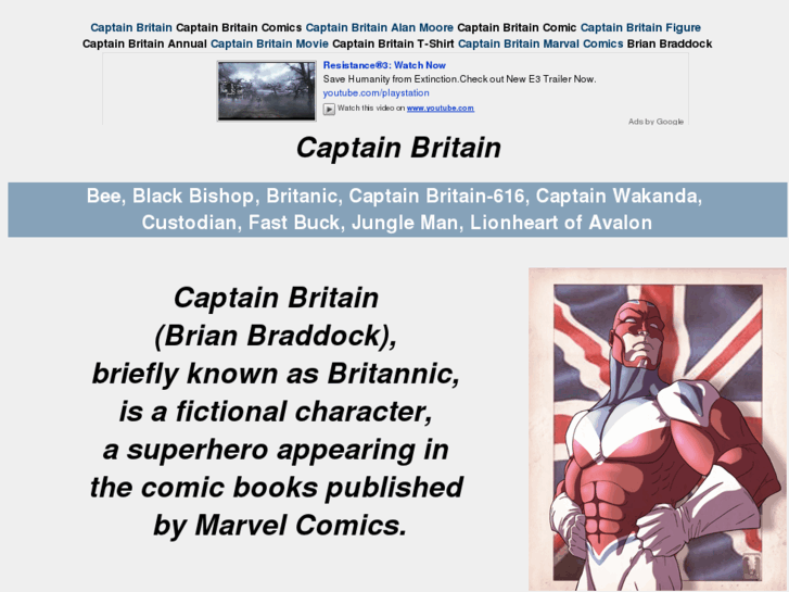 www.captainbritain.co.uk