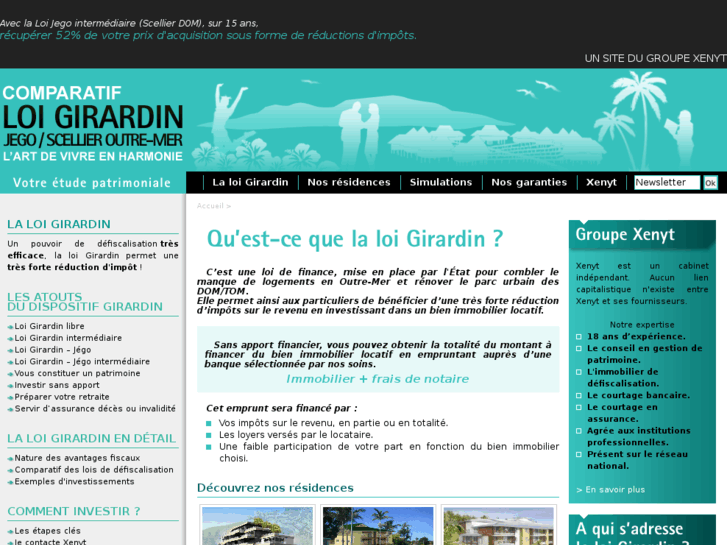 www.comparatifgirardin.com