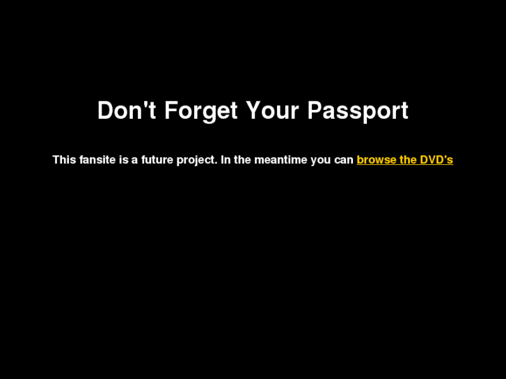 www.dontforgetyourpassport.net