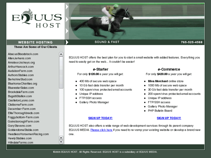 www.equushost.com