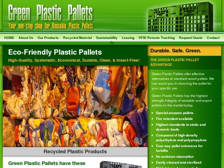 www.greenplasticpallets.com