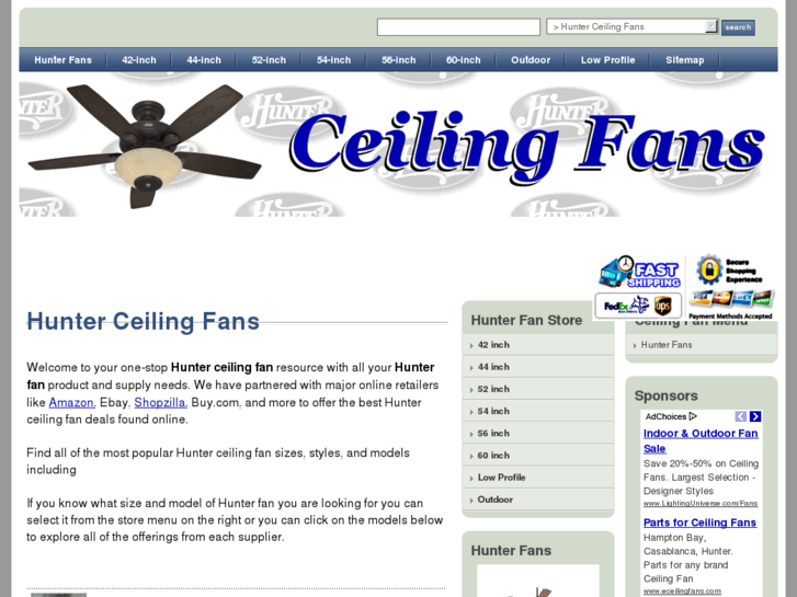 www.hunter-ceiling-fan.com