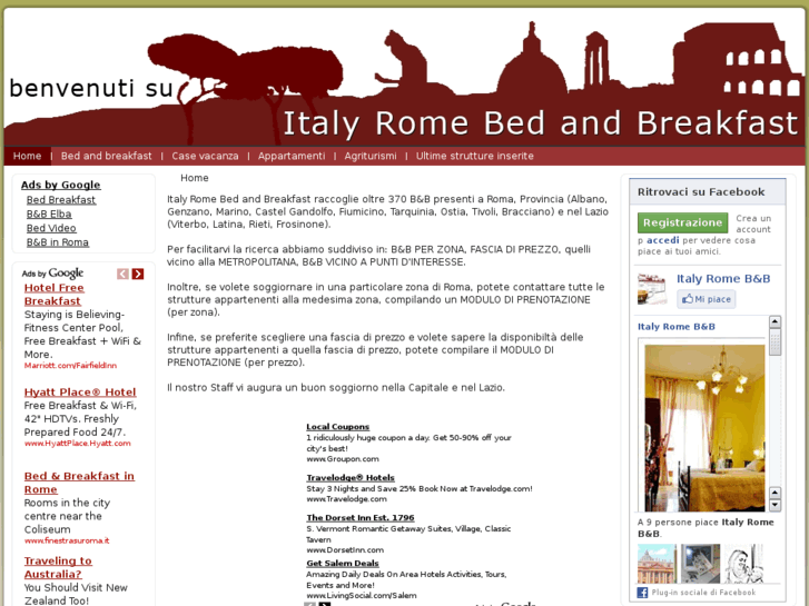 www.italyromebedandbreakfast.com