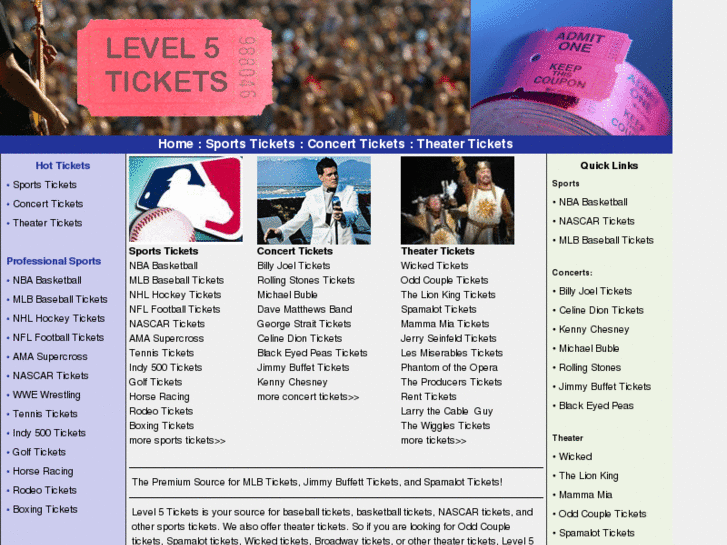 www.level5tickets.com