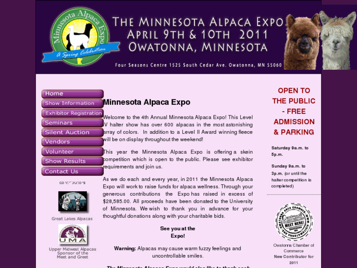 www.minnesotaalpacaexpo.com