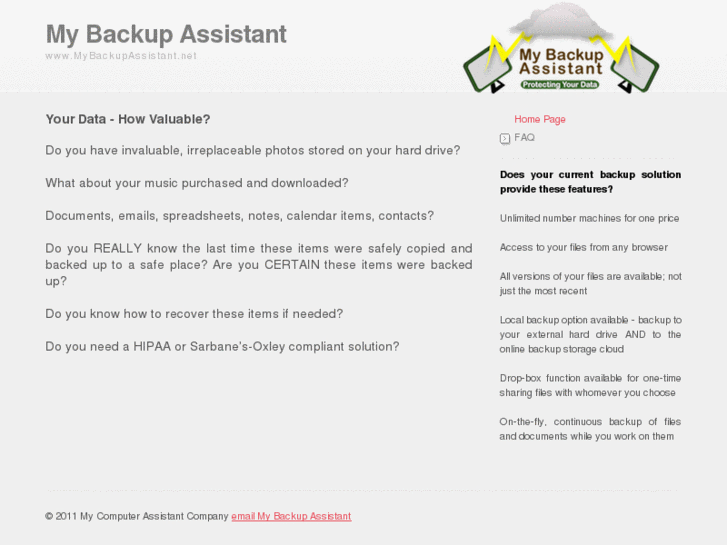 www.mybackupassistant.net