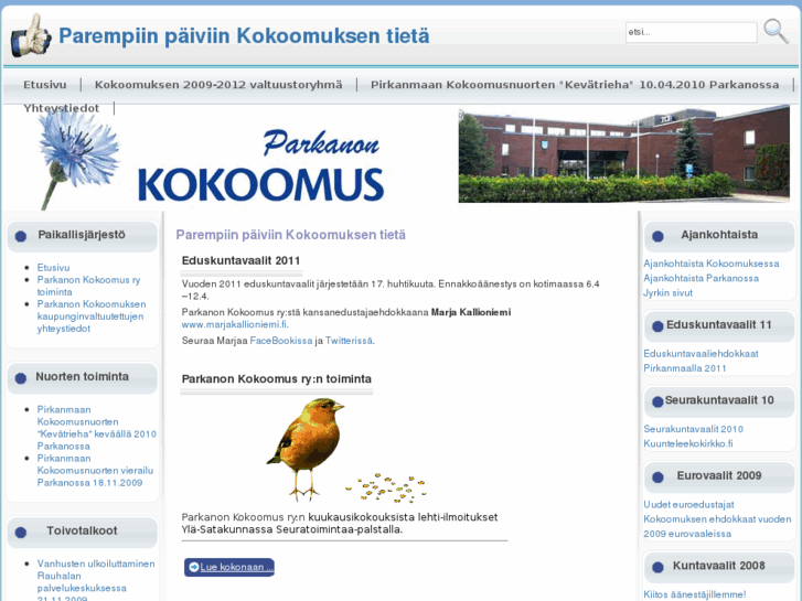 www.parkanonkokoomus.net