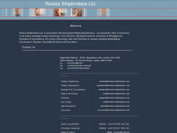 www.riviera-shipbrokers.com