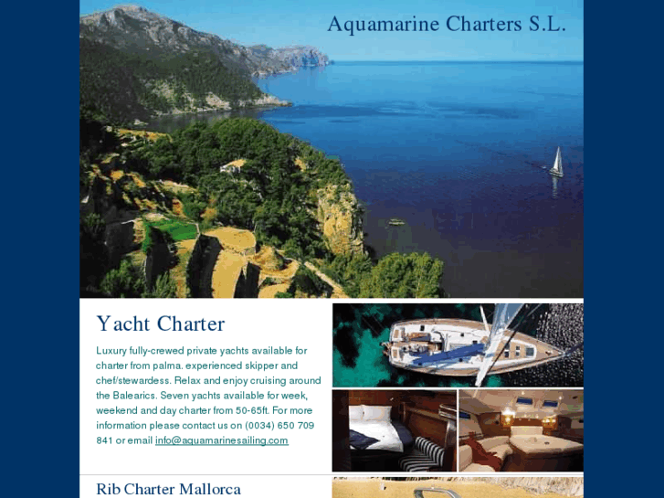 www.aquamarinecharters.net