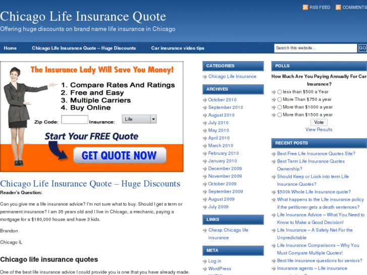 www.chicagolifeinsurancequote.com