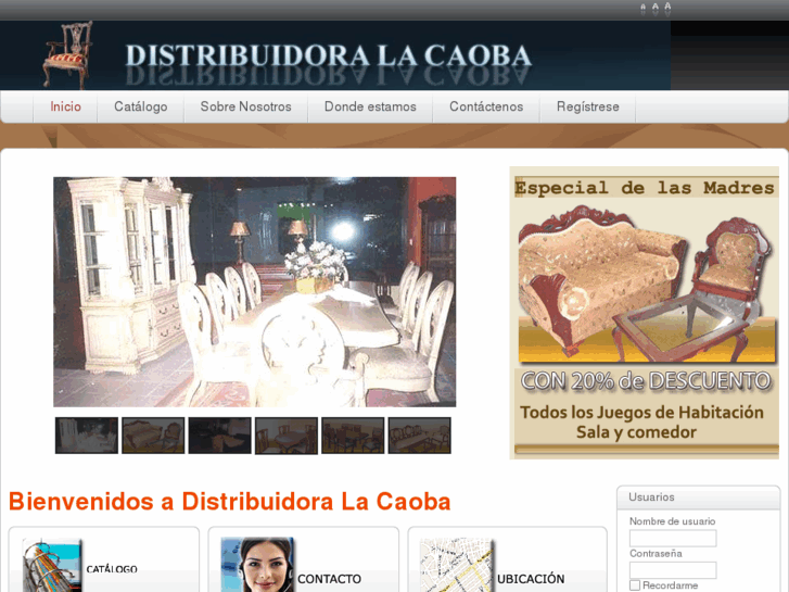 www.distribuidoralacaoba.com