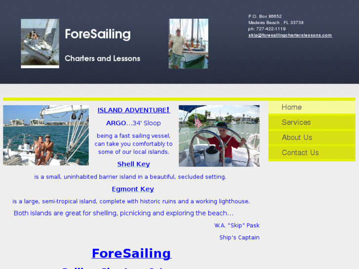 www.foresailingcharterslessons.com