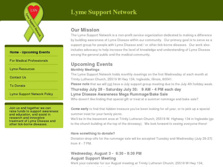 www.lymesupportnetwork.org