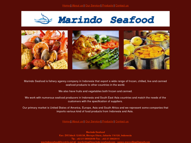 www.marindo-seafood.com