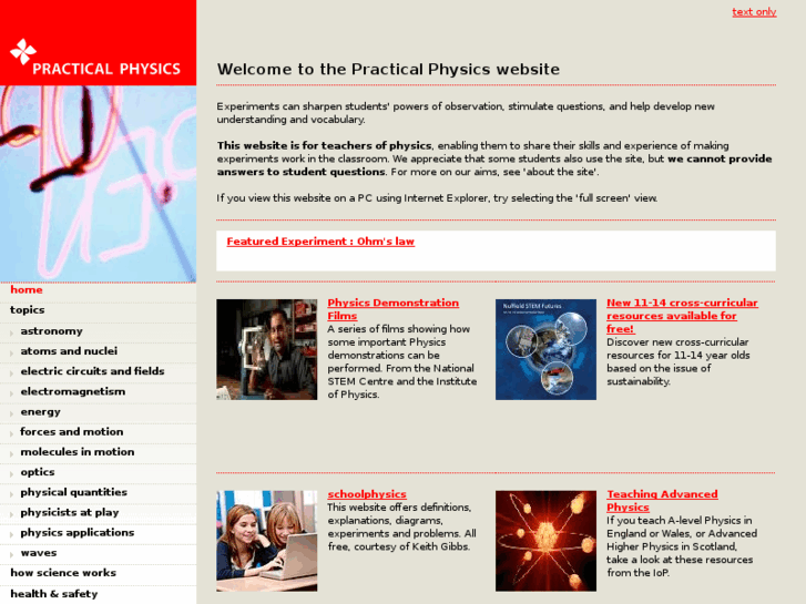 www.practicalphysics.com