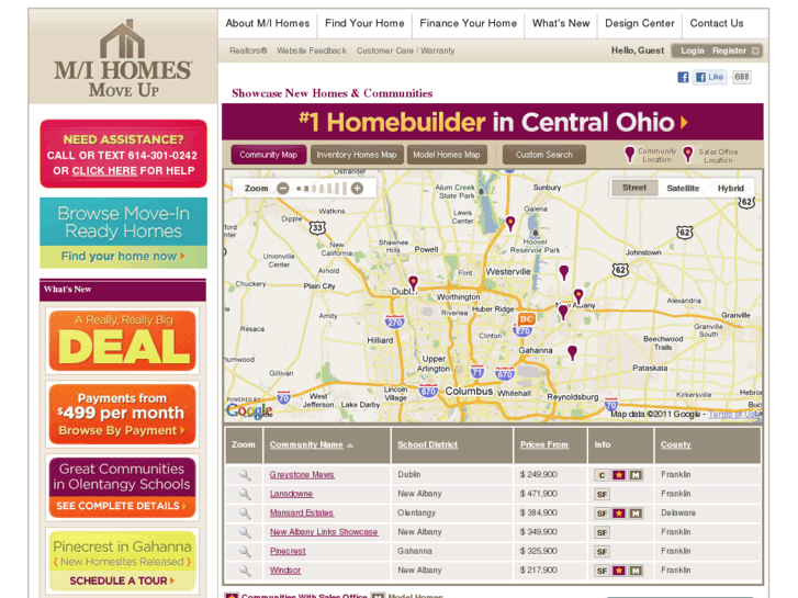 www.showcasehomes.com