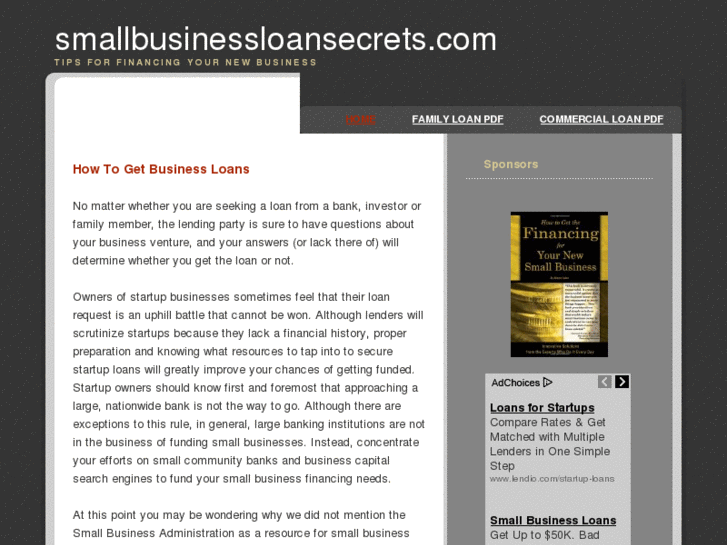 www.smallbusinessloansecrets.com