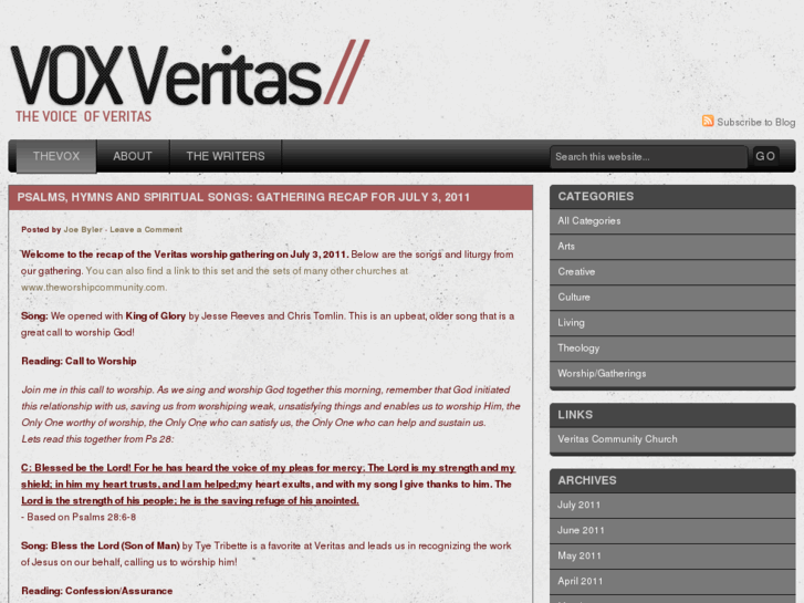 www.thevoxveritas.com