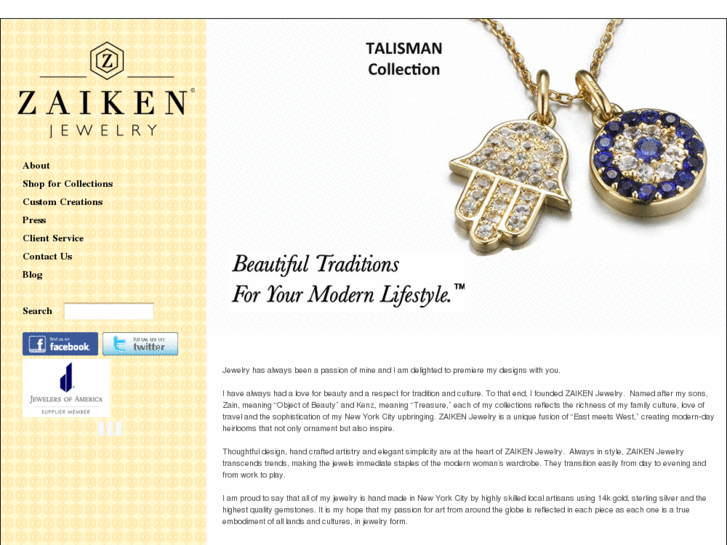 www.zaikenjewelry.com