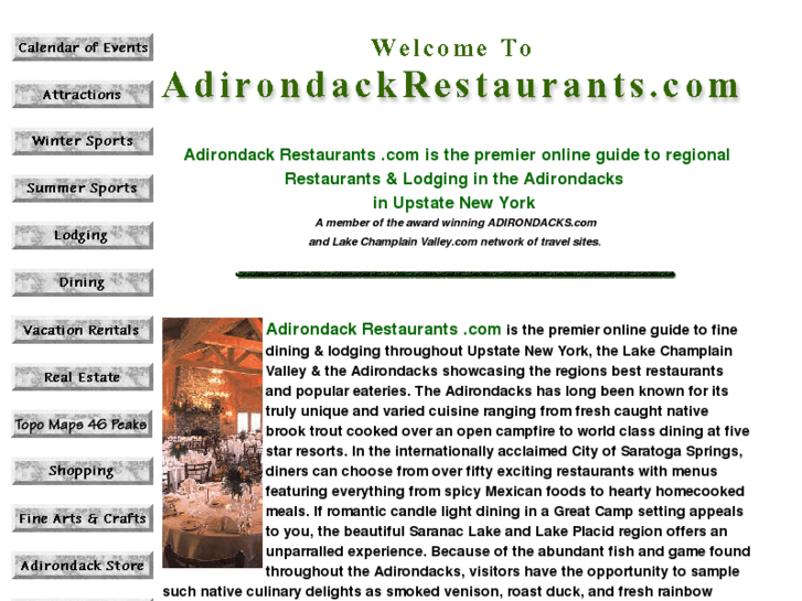 www.adirondackrestaurant.com