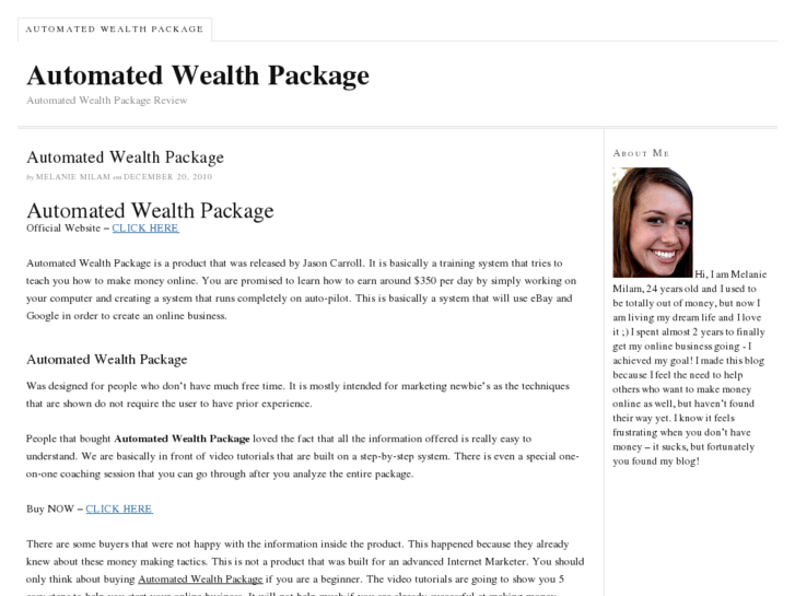 www.automatedwealthpackage.info