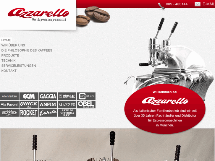 www.azzarello-espressomaschinen.de