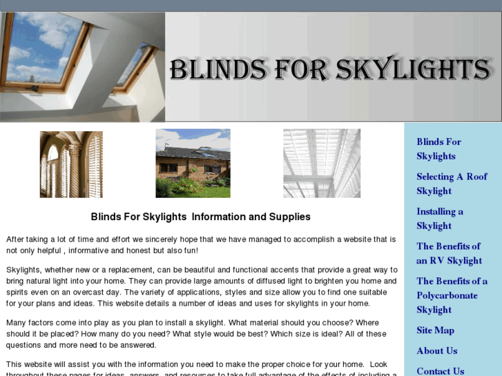 www.blindsforskylights.com
