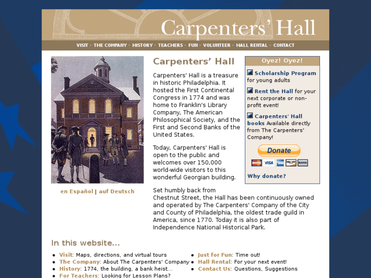 www.carpentershall.com