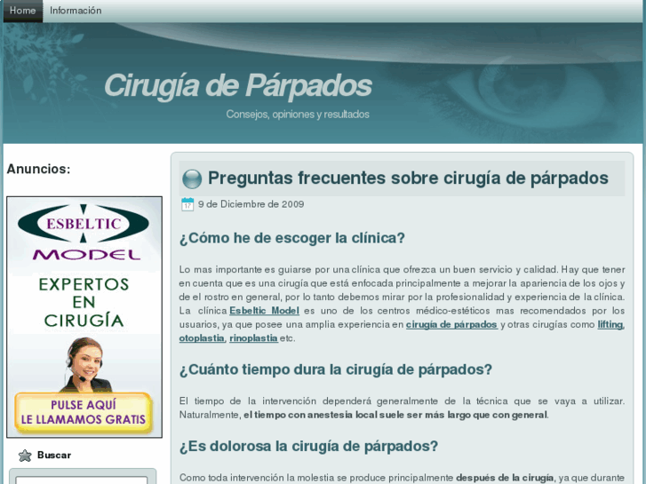 www.cirugiaparpados.es