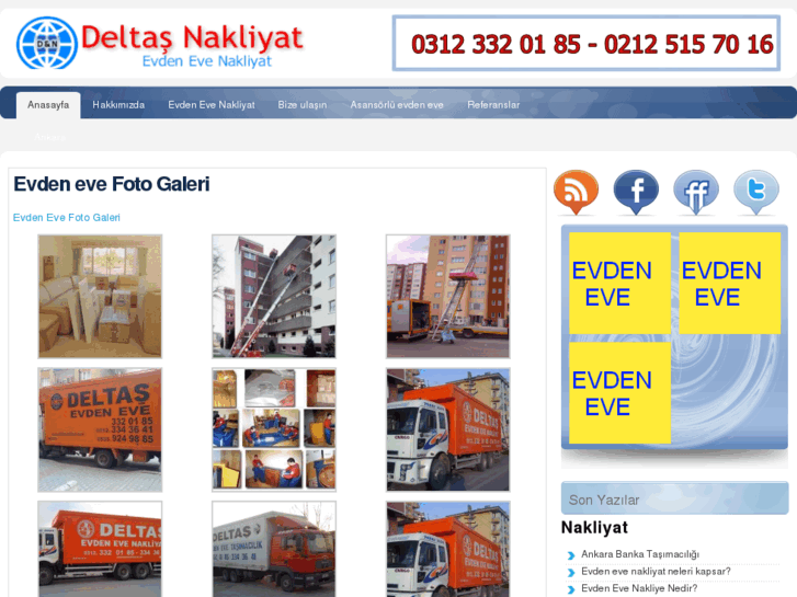 www.evdenevenakliyatciler.com